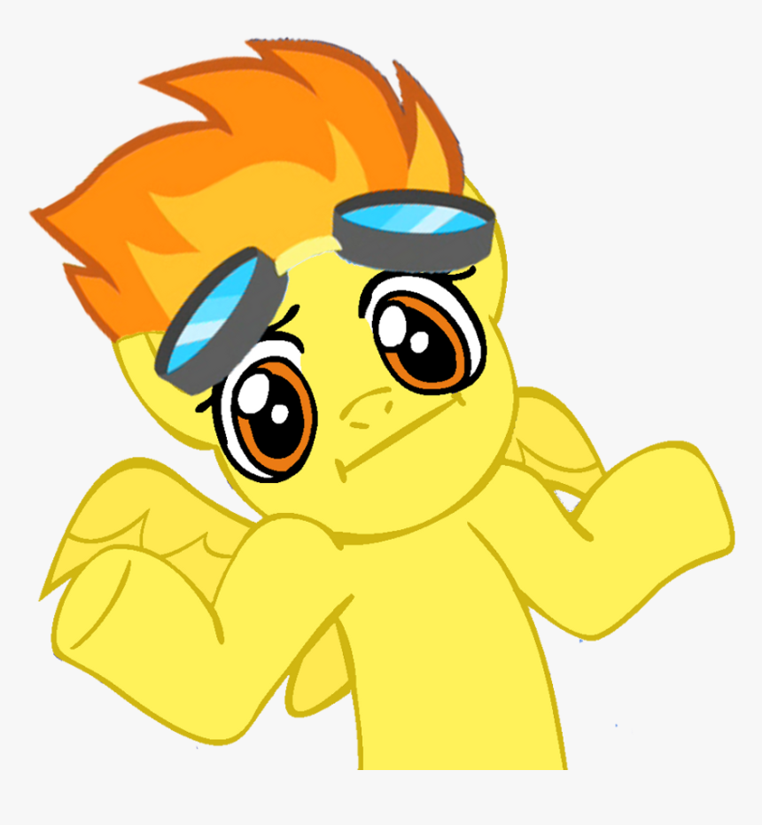 My Little Pony Png Meme Clipart , Png Download - My Little Pony Shrug, Transparent Png, Free Download