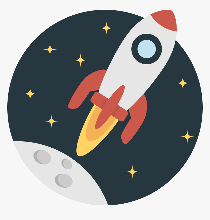 Rocket Png Clipart - Rocket Flat Icon Png, Transparent Png, Free Download