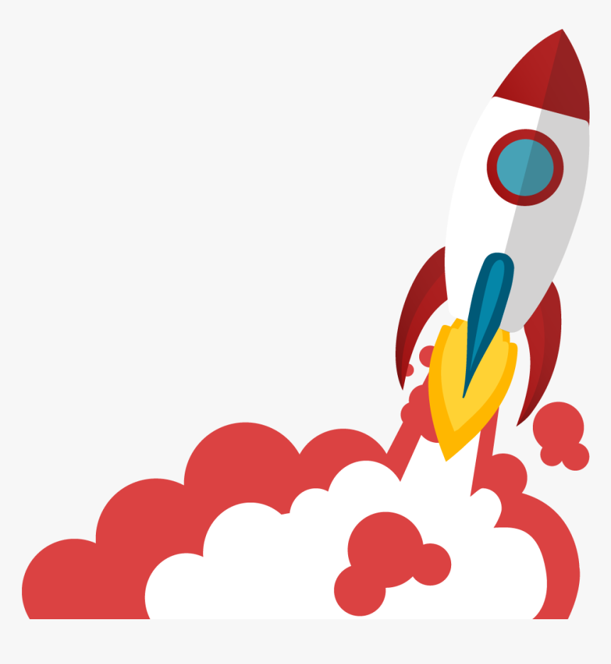 Launching Rocket Png , Png Download - Transparent Background Rocket Launch Png, Png Download, Free Download