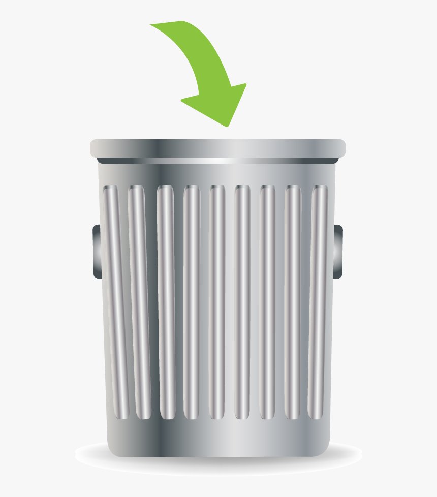 Waste Container Recycling Bin Paper - Garbage Can Vector Art, HD Png Download, Free Download