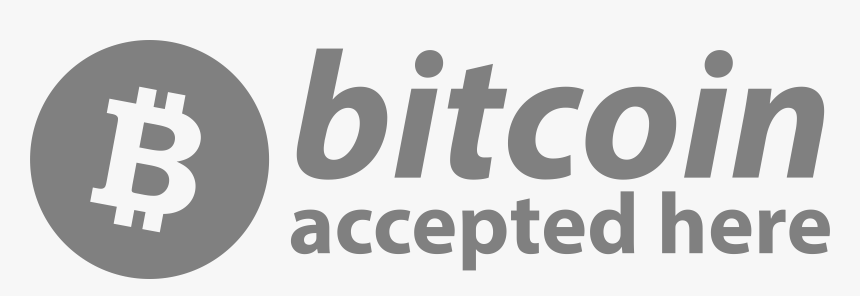 Bitcoin Logo Png - Bitcoin Accepted Svg, Transparent Png, Free Download