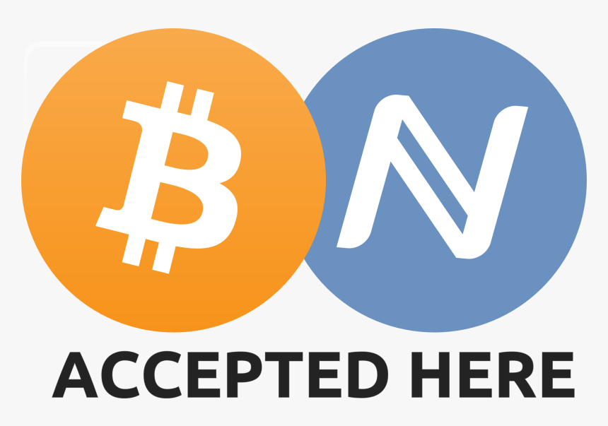 Bitcoin & Namecoin Accepted Here Sign - Bitcoin Namecoin, HD Png Download, Free Download