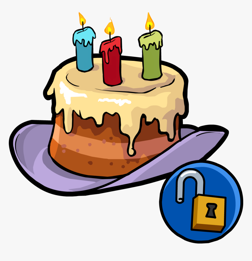 Happy Birthday Hat - Club Penguin Happy Birthday Hat, HD Png Download, Free Download
