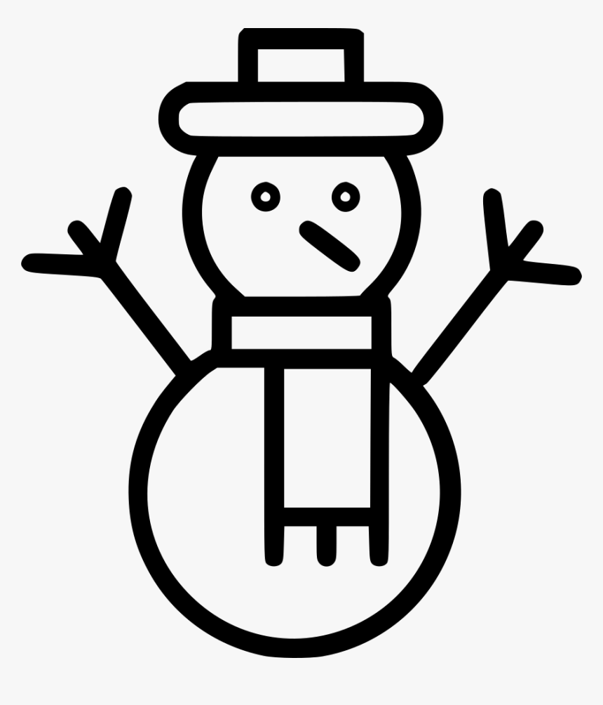 Snowman, HD Png Download - kindpng