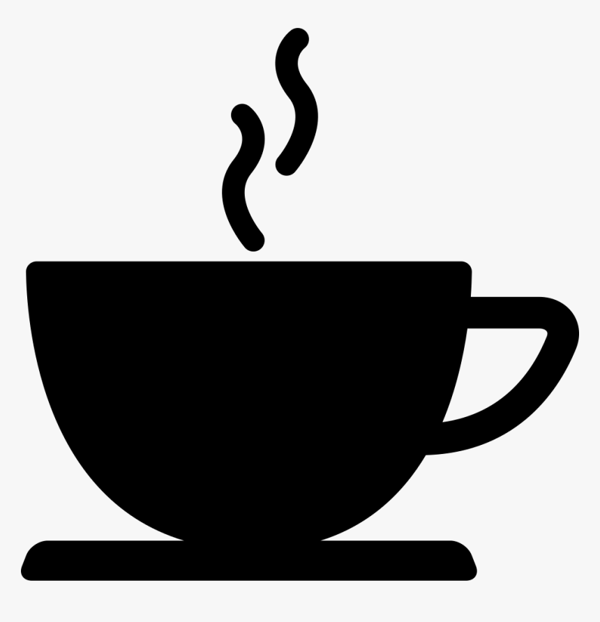 Coffee Cup Of Hot Drink Black Silhouette - Coffee Mug Svg ...