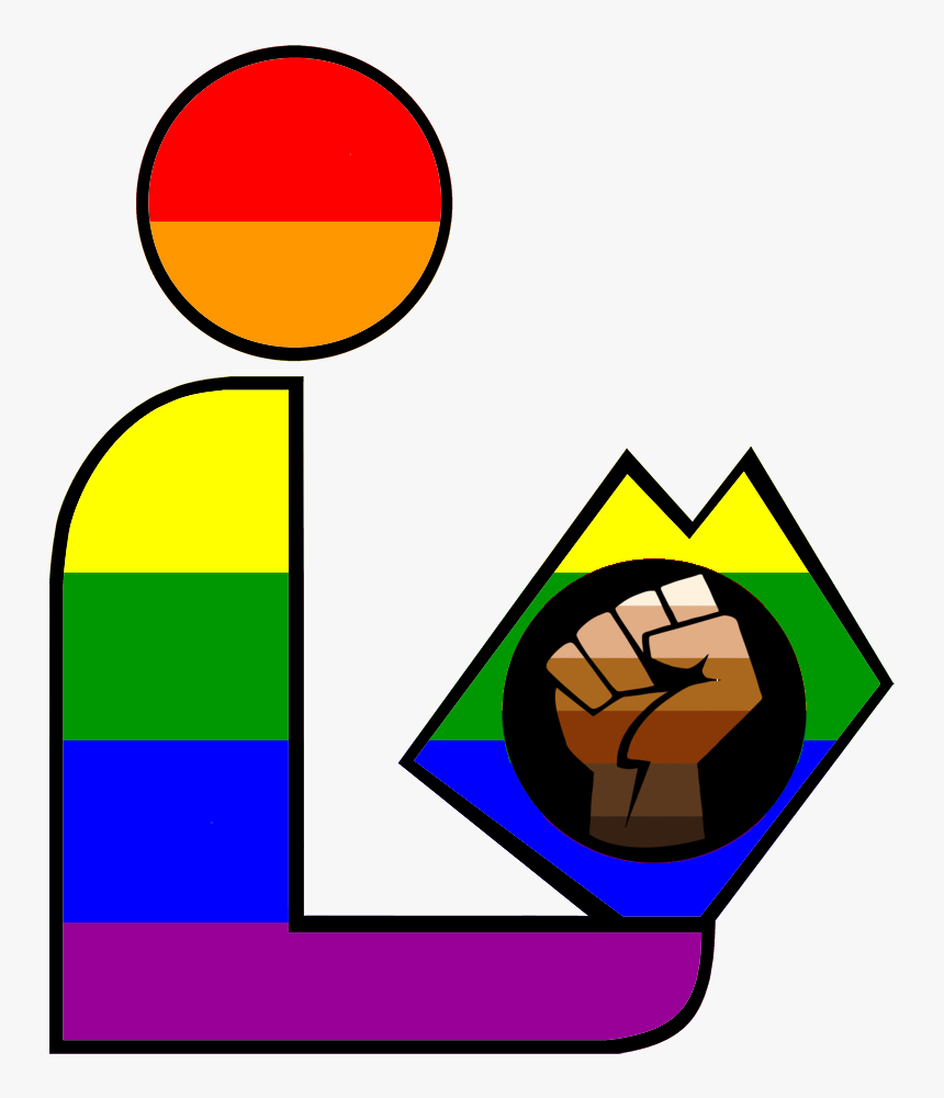 Pride Support Fist Rainbow Library Logo - Pride Library Logo, HD Png Download, Free Download