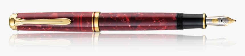 Fountain-pen - Pelikan M800 Fountain Pen Burnt Orange, HD Png Download, Free Download