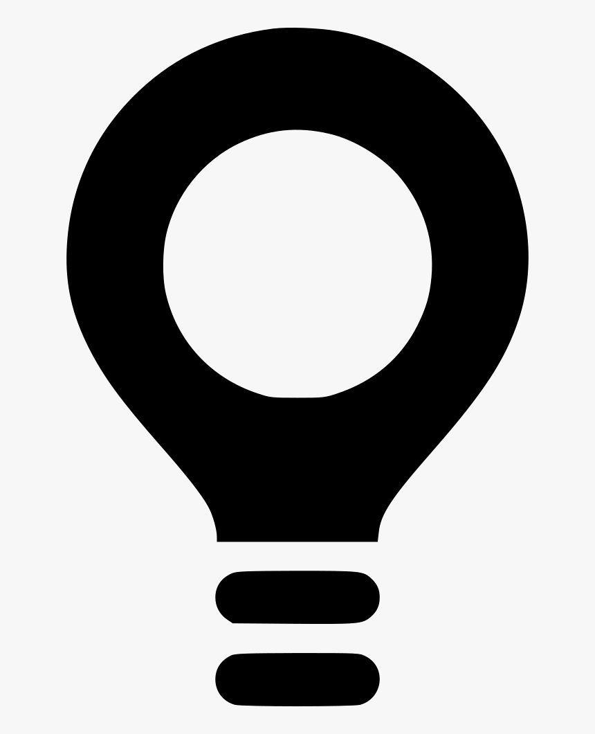 Lightbulb - Geotag Clipart, HD Png Download, Free Download