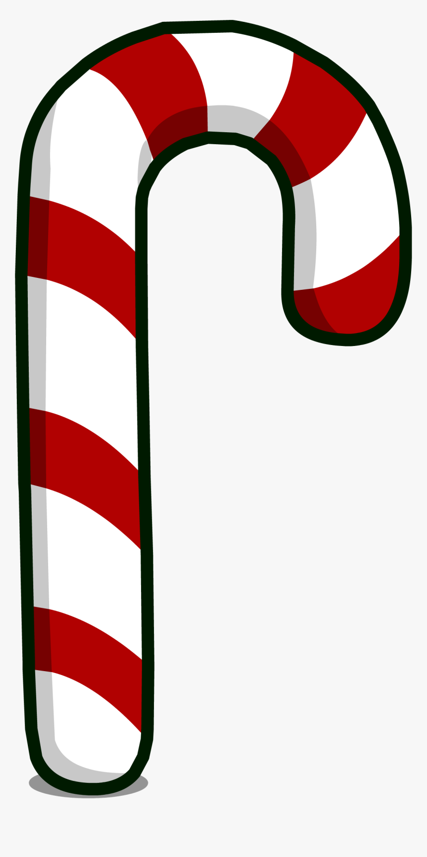 Giant Candy Cane Sprite 002 - Png Candy Cane, Transparent Png, Free Download