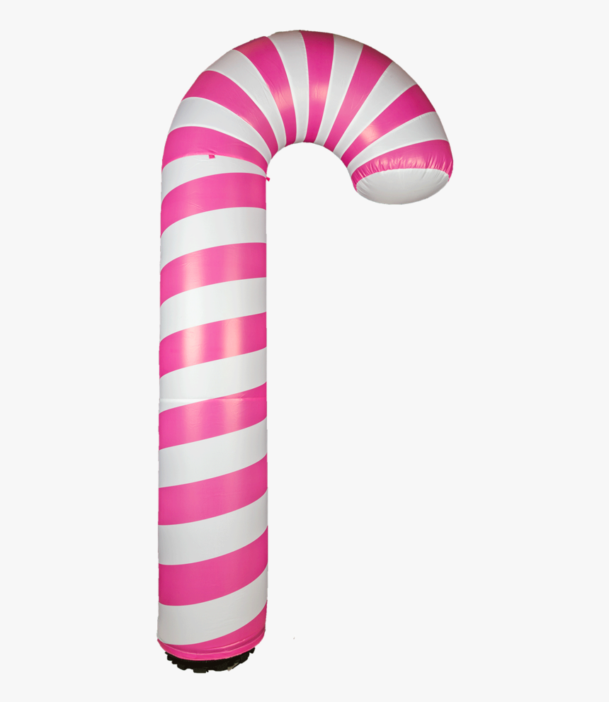 Inflatable Candy Cane 12ft - Pink Candy Cane Transparent, HD Png Download, Free Download