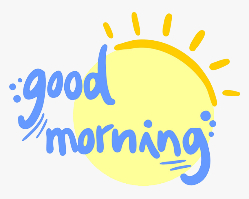 Transparent Morning Png - Good Morning .png, Png Download, Free Download