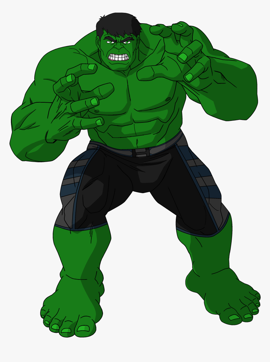 #hulk #clip #art - Hulk Age Of Ultron Cartoon, HD Png Download, Free Download