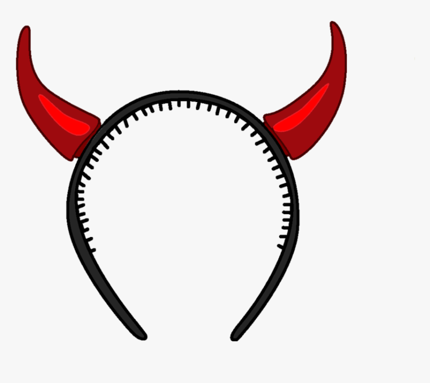 Transparent Headband Png - Devil Horns Headband Png, Png Download, Free Download