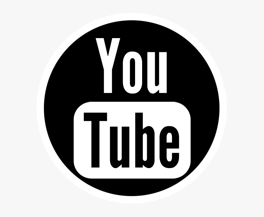 Logo Computer Youtube Icons Download Hq Png Clipart - Black Transparent Youtube Button, Png Download, Free Download