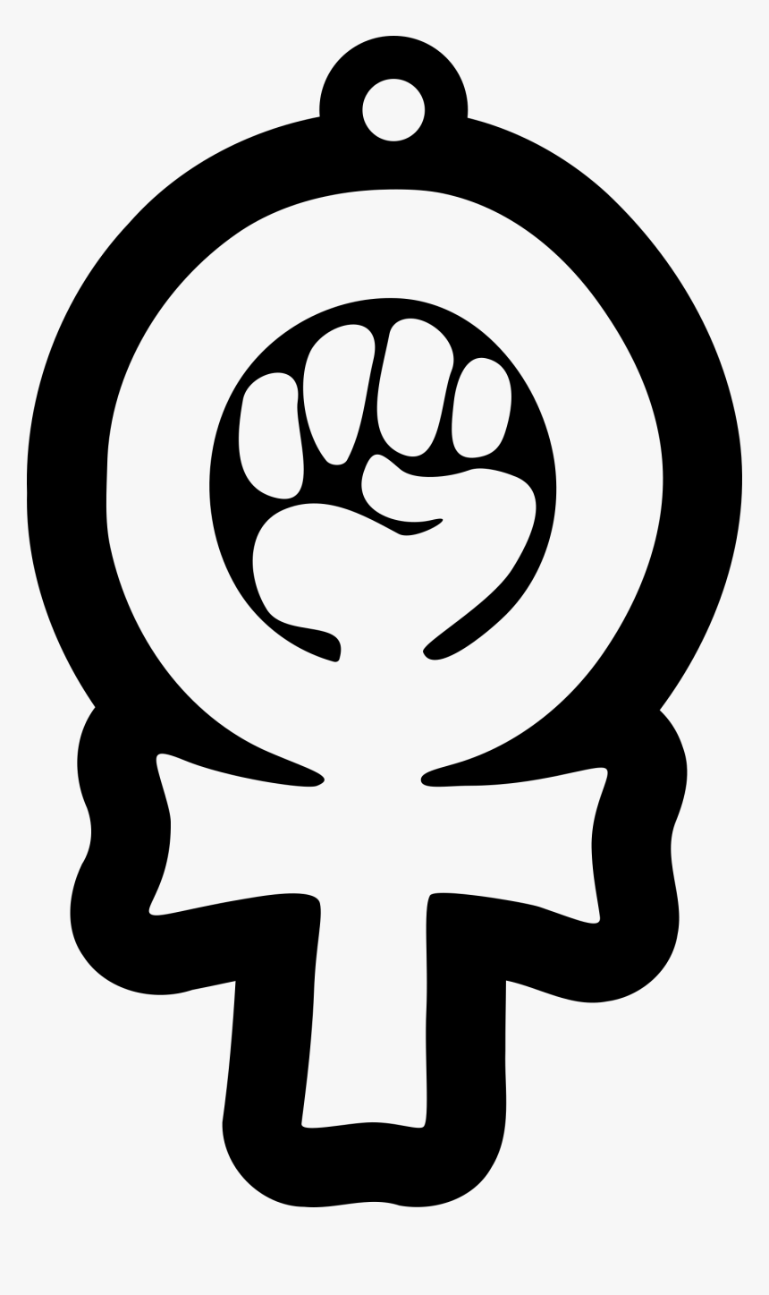 Feminist Fist Christmas Ornament Clip Arts - Second Wave Feminism Symbol, HD Png Download, Free Download