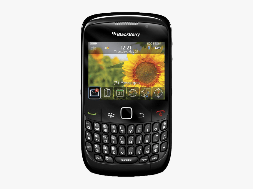 Blackberry Mobile Png Pic - Blackberry Curve 8520, Transparent Png, Free Download