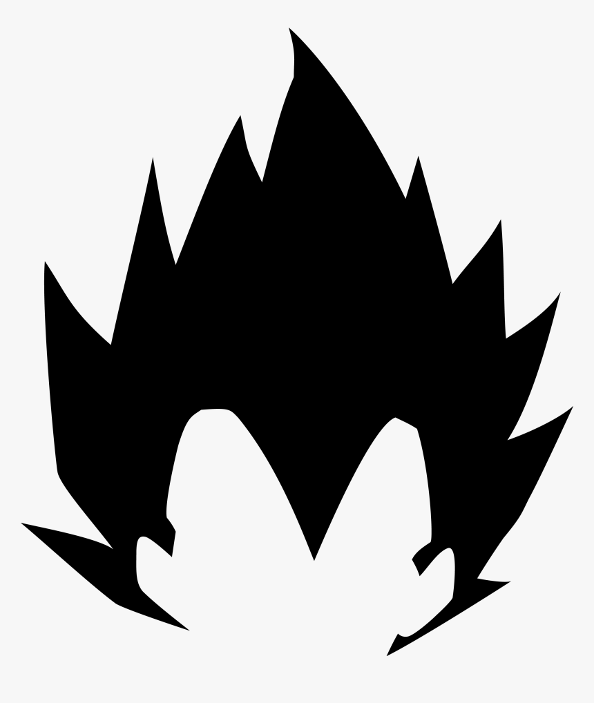 Vegeta Black And White Png - Black And White Vegeta Transparent, Png Download, Free Download