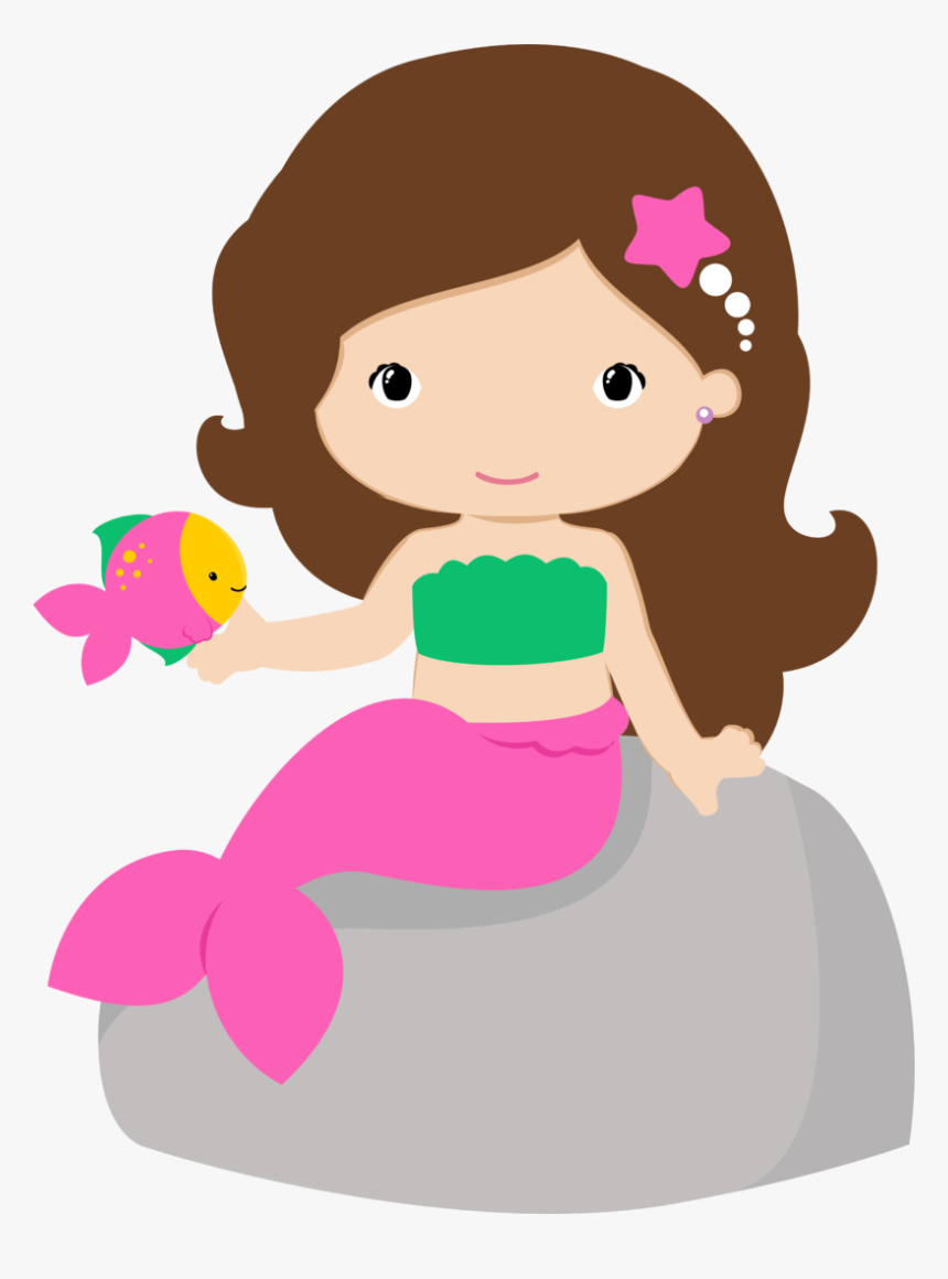 Mermaid Clipart, Little Mermaid Parties, The Little - Mermaid Clipart Png, Transparent Png, Free Download