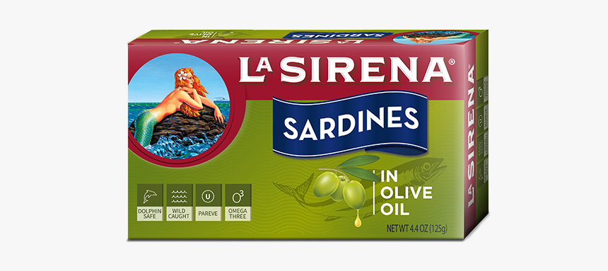 La Sirena Sardines In Olive Oil, HD Png Download, Free Download