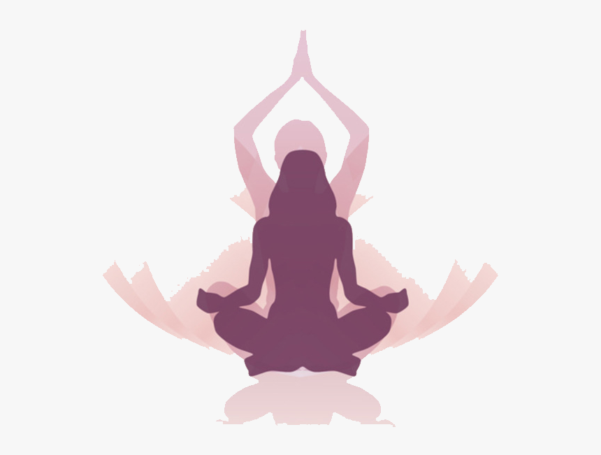 Illustration Art Of A Yoga Zen Icon With Isolated Background