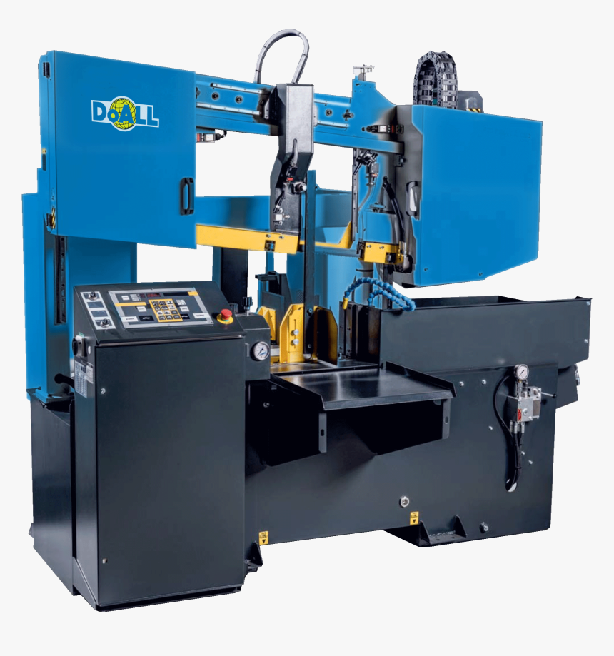 Doall Tdc-400cnc Dual Column Tube Cutting Cnc Band - Cnc Saw Cutting Machine, HD Png Download, Free Download