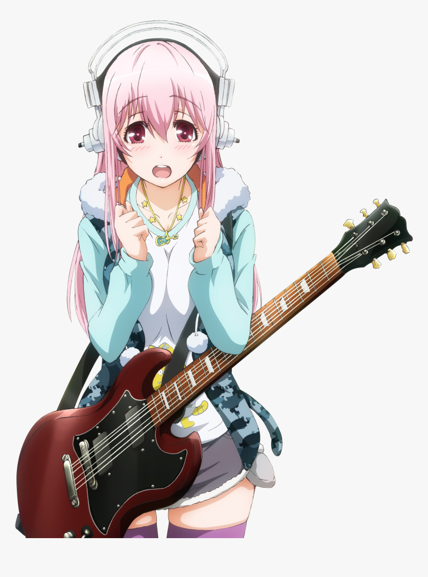 Super Sonico Аниме - Super Sonico Anime, HD Png Download, Free Download