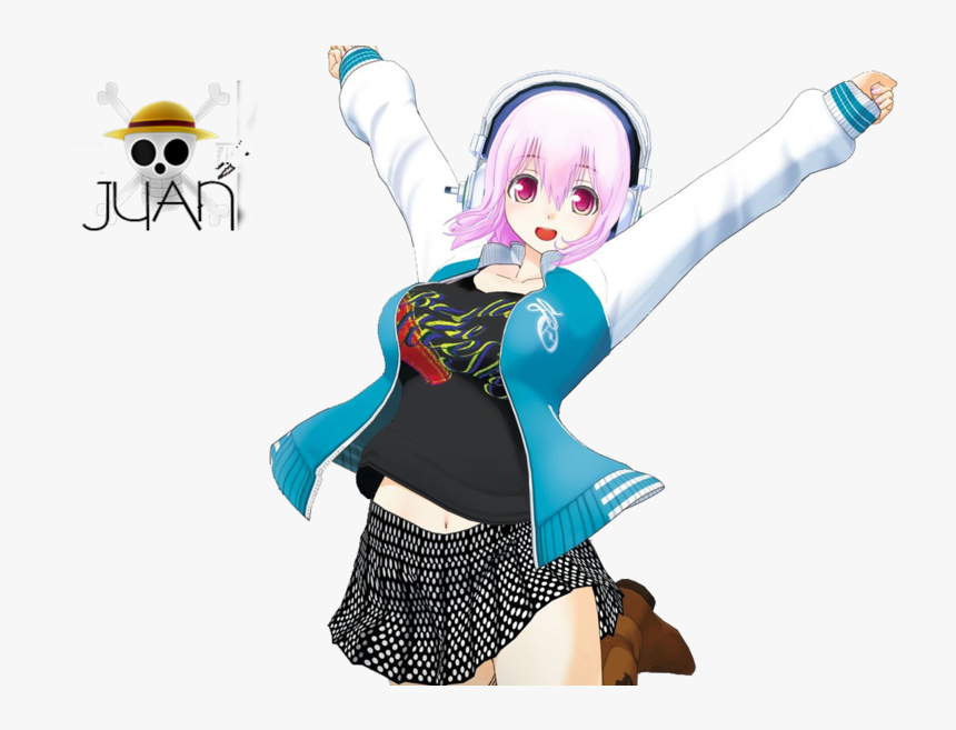 Super Sonico Hd Wallpapers With Transparent Background - Super Sonico Png Hd, Png Download, Free Download