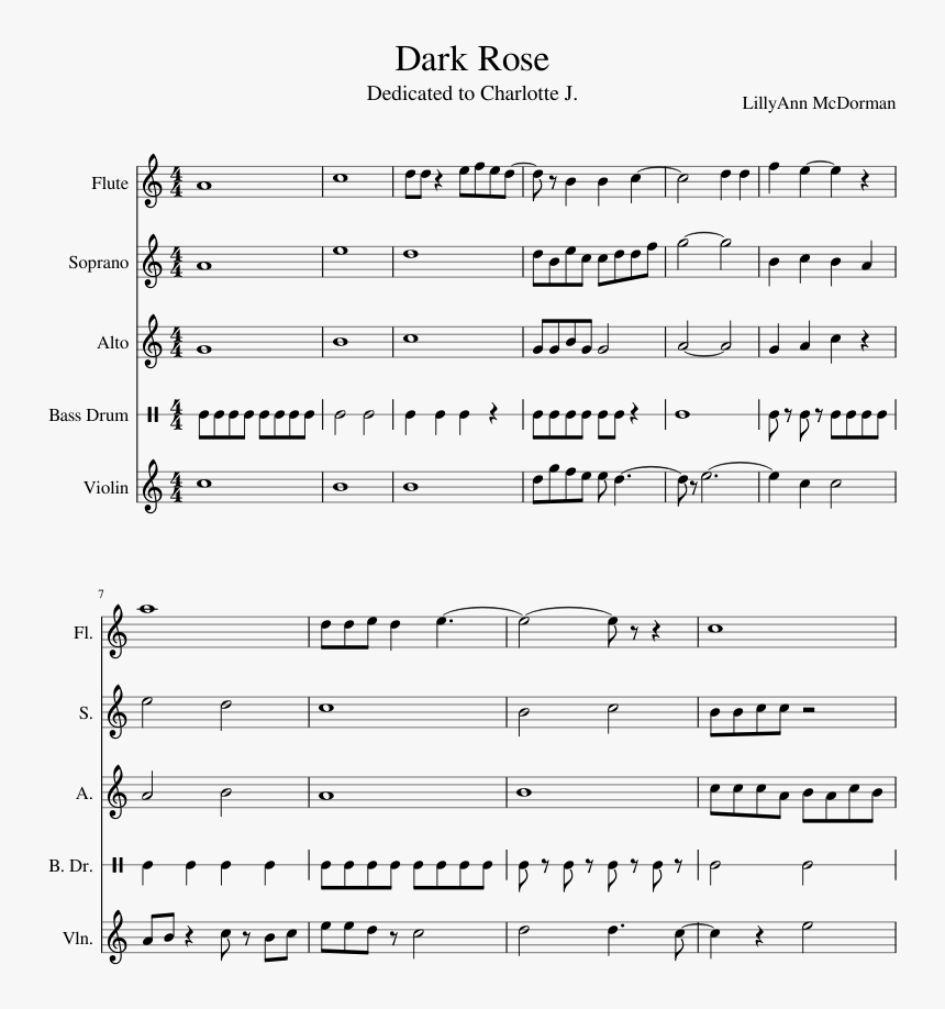 Godfather Flute Sheet Music, HD Png Download, Free Download