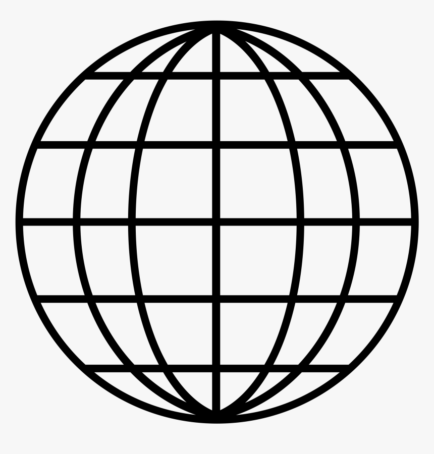 Clipart Globe Line - Earth Line Drawing, HD Png Download, Free Download