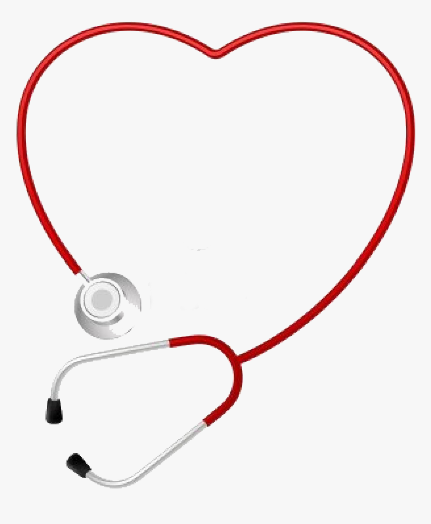 Stethoscope Heart Medicine Cardiology Pulse - Cute Stethoscope Clip Art, HD Png Download, Free Download