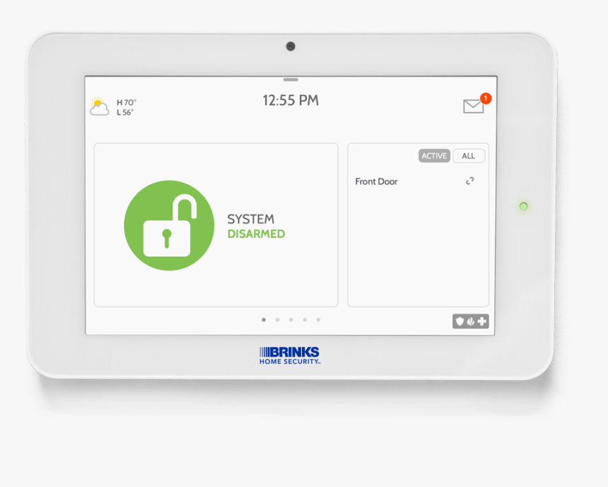 Smart Security Essential - Qolsys Panel, HD Png Download, Free Download