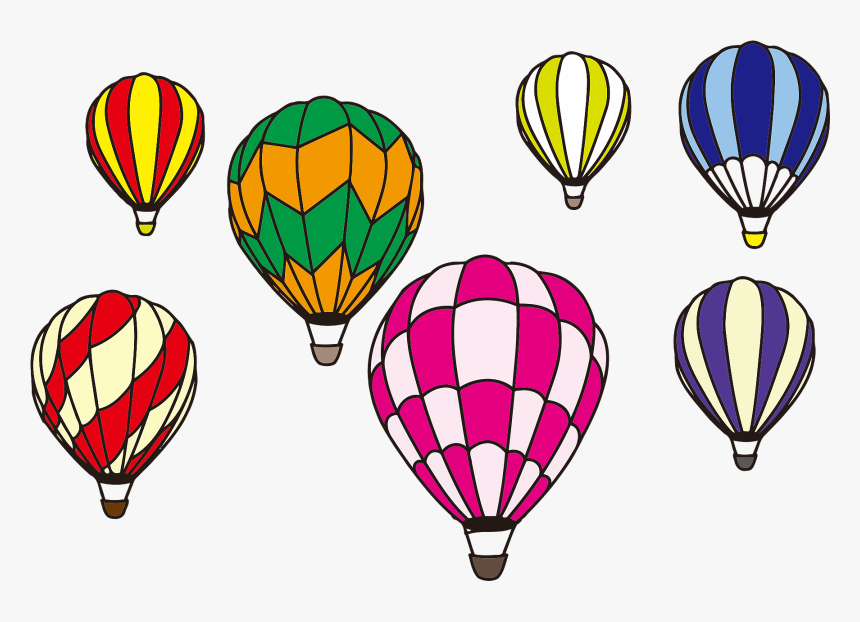 Recreation,air Sports,hot Air Ballooning - Air Balloons Clip Art, HD Png Download, Free Download