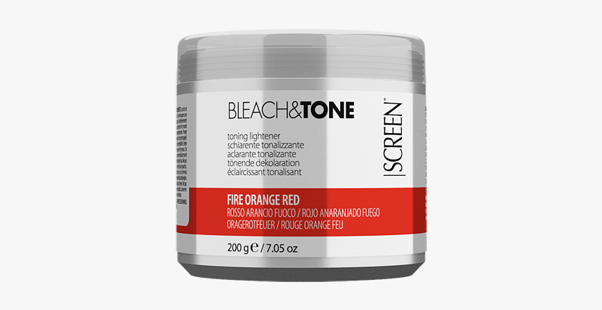 Fire Orange Red Hair Toning Bleach - Cosmetics, HD Png Download, Free Download