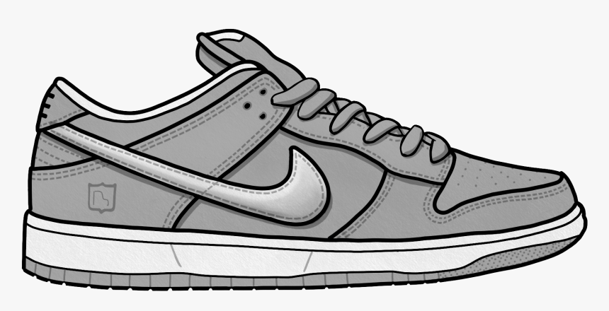 Nike Shoe Illustration Png, Transparent Png - kindpng