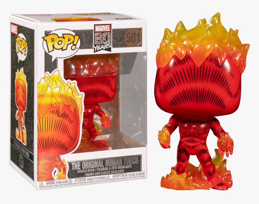 Funko Pop Human Torch, HD Png Download, Free Download