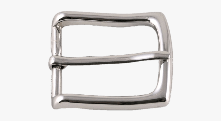 Shiny Silver Belt Buckle Transparent Png - Belt Buckle Png, Png Download, Free Download