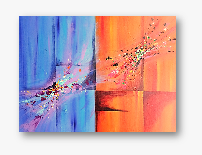 Abstract Painting Png - Abstract Duality Painting, Transparent Png, Free Download