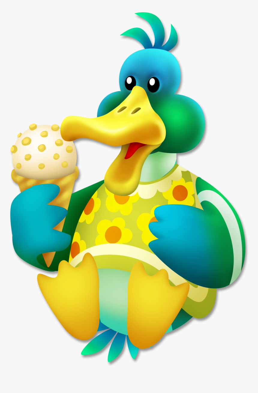 Duck Ice Cream - Hay Day Duck, HD Png Download, Free Download