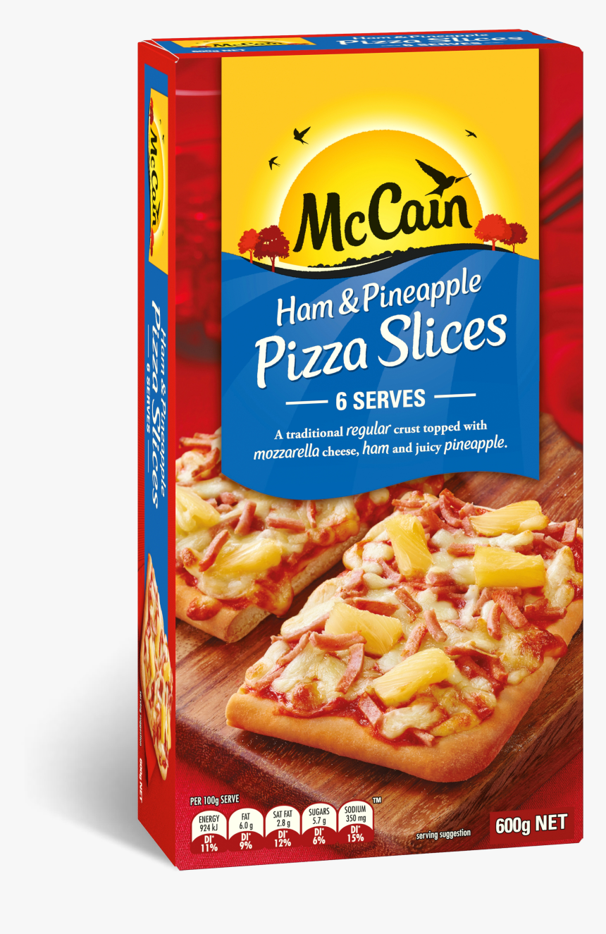 Mccain Ham And Pineapple Pizza, HD Png Download, Free Download