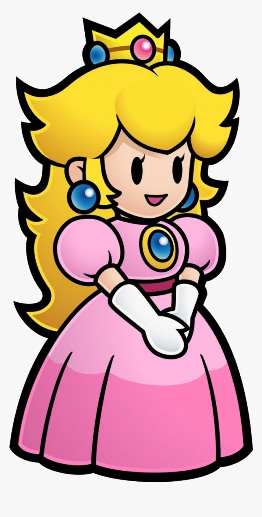 Mario Super Vector Artwork Bxbmxxpeach Princess Peach - Princess Peach ...