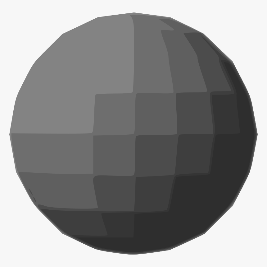 Gray Sphere Disco Ball - Gray Ball Png, Transparent Png, Free Download