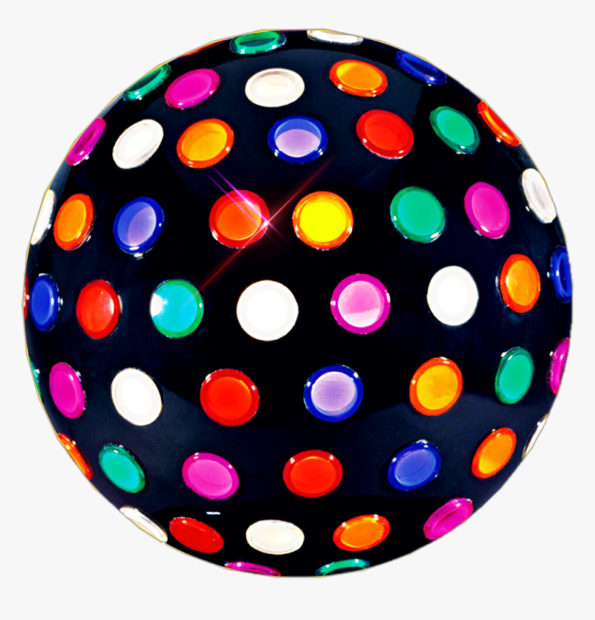 #disco #ball #neon #club #dance #music #party #freetoedit - Disco Light Ball, HD Png Download, Free Download