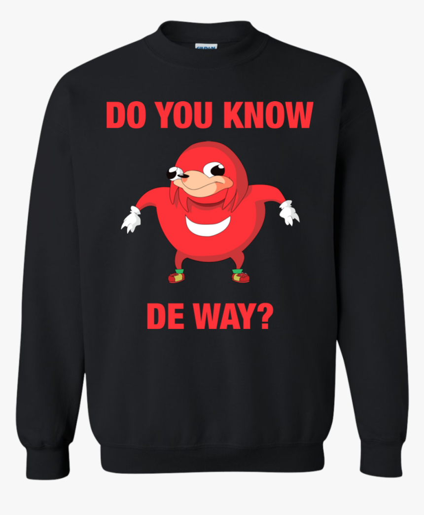 Ugandan Knuckles "do You Know The Way - Danny Duncan Donde Esta La Leche, HD Png Download, Free Download