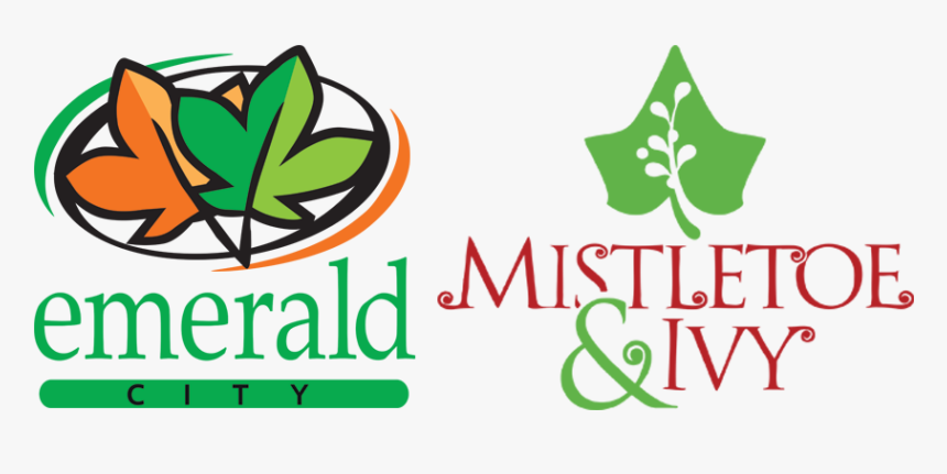 Emerald City Mistletoe And Ivy - Emblem, HD Png Download, Free Download