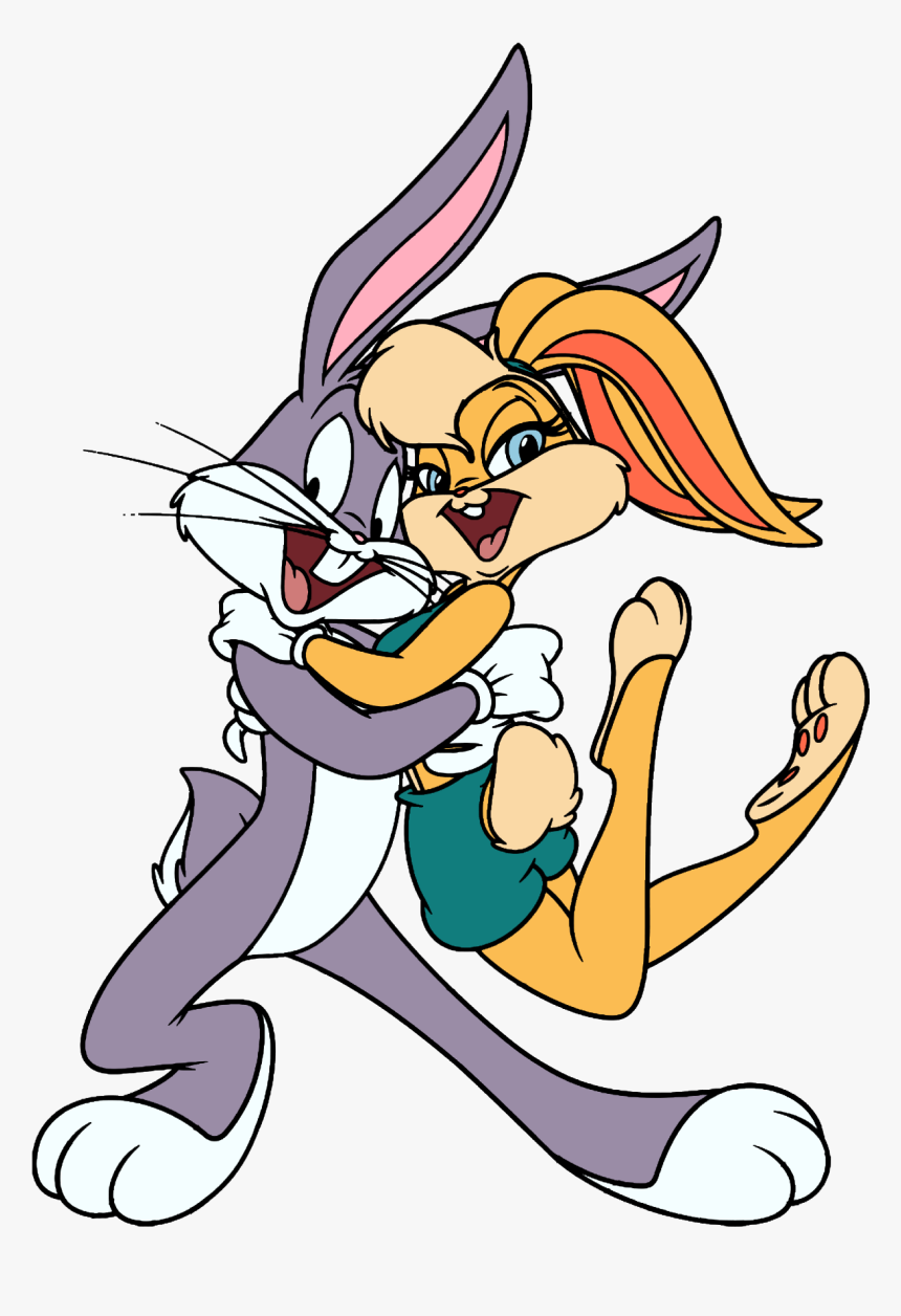 Bugs Bunny Clipart - Bugs Bunny Y Lola Bunny Png, Transparent Png, Free Download