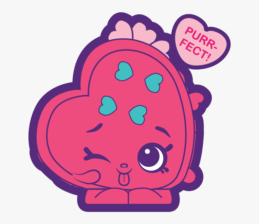 Hidden Hearts Shopkins Season 9 , Png Download - Shopkins Wild Style Heart, Transparent Png, Free Download