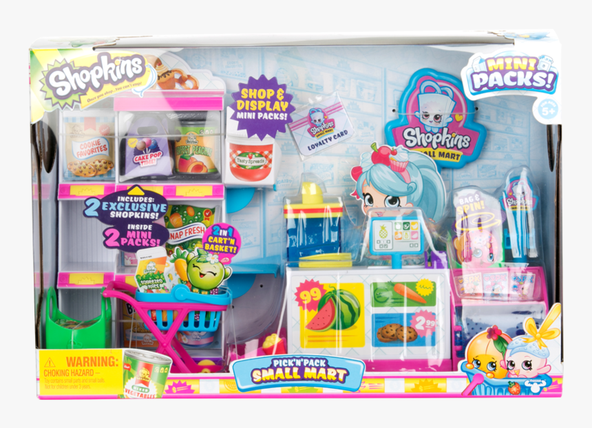 Shopkins Pick N Pack Small Mart, HD Png Download, Free Download