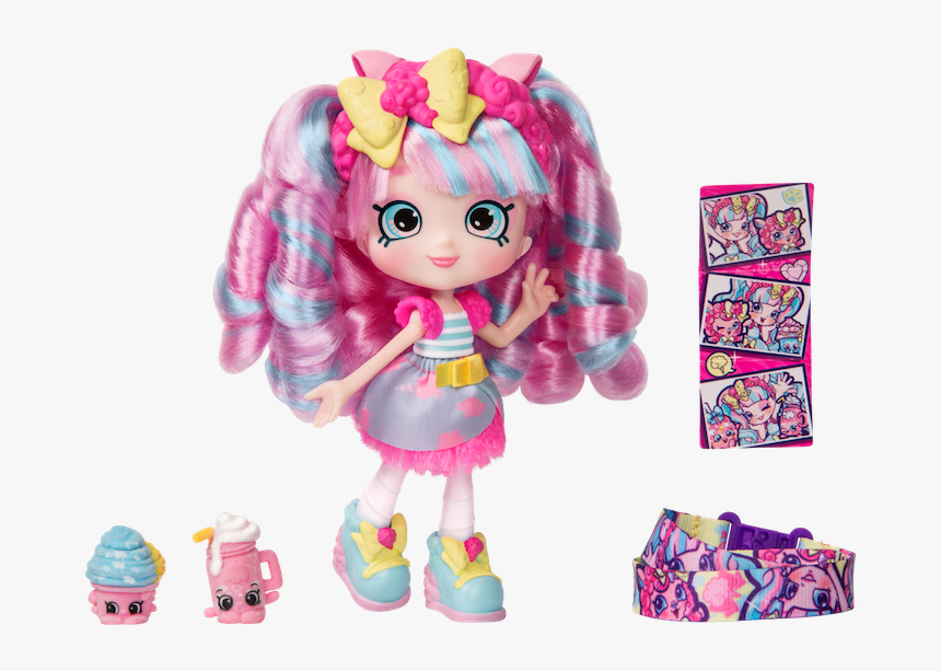 Shopkins Season 9 Wild Style Shoppies Candy Sweets - Candy Sweets Shoppie Doll, HD Png Download, Free Download