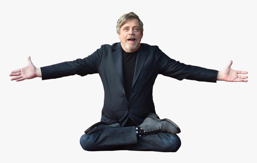 Person Sitting Png , Png Download - Mark Hamill Transparent Background, Png Download, Free Download