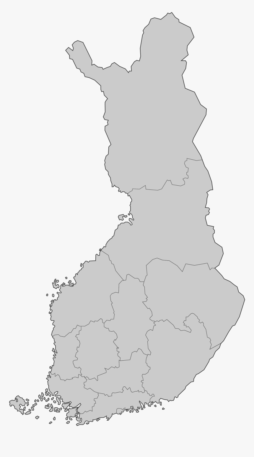 Finland Election Map Blank - Finland Election Map 2019, HD Png Download, Free Download